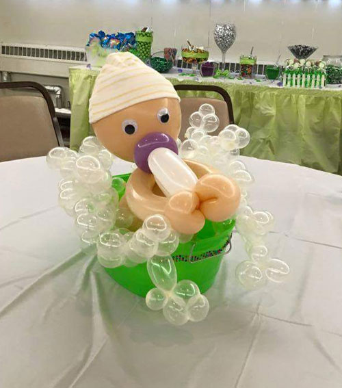 Baby Shower Centerpiece