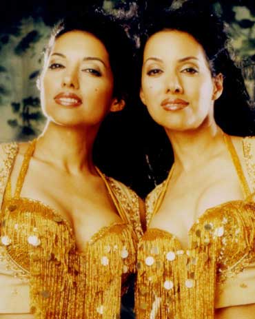 Twin Belly Dancers