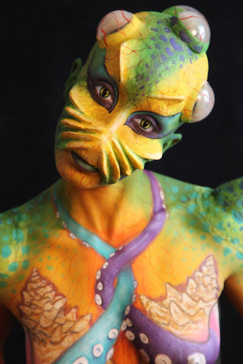 amazing body painting