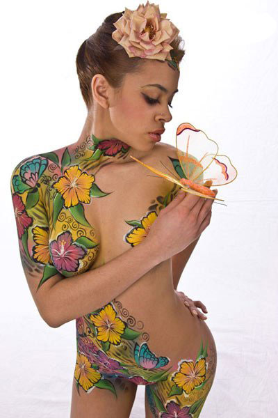 amazing body painting