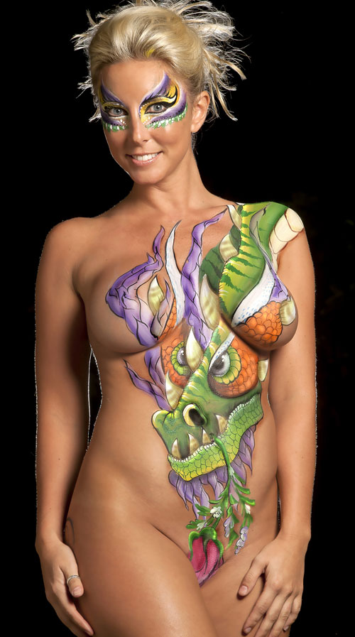 amazing body painting