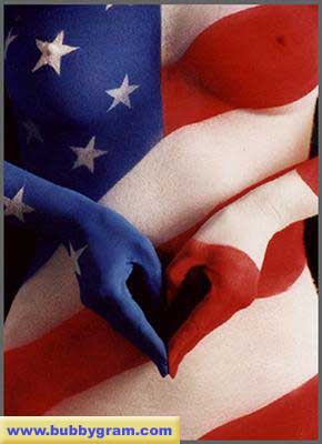 Body Painters - Flag