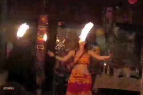 Hula Fire Show