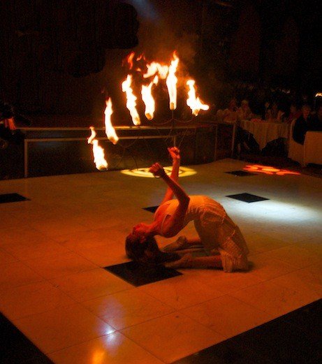 Hula Fire Show