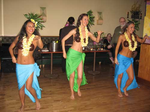 Polynesian dancer