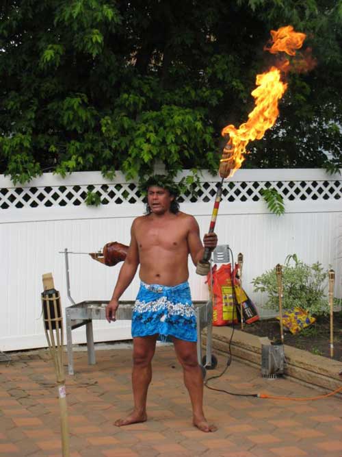 Polynesian fire dancer NY NJ