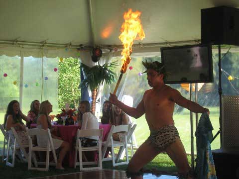 Samoan Fire Dancer NY