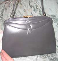Vintage Gray Handbag
