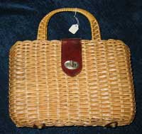 Vintage Rattan Handbag