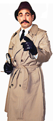Inspector Clouseau impersonator