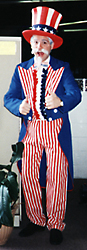 Uncle Sam impersonator NY NJ PA