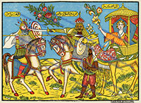 Islam vs the Crusades Vintage Print