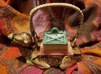 Tashiro Shoten of Yokohama Japan antique camel teapot