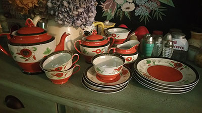 Vintage Japanese Nippon Tea Set 