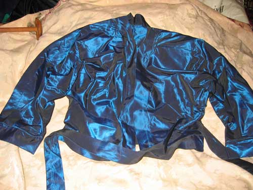 Vintage Norma Kamali blue jacket
