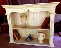 Handmade Rustic Display Shelf 