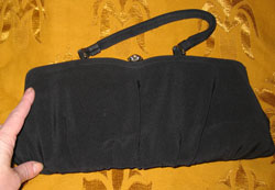 Black Vintage evening bag