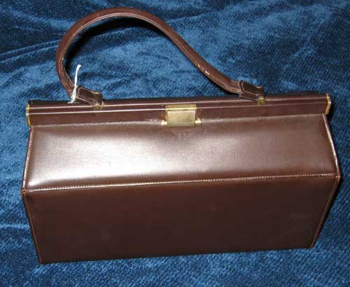 Vintage Brown leather handbag