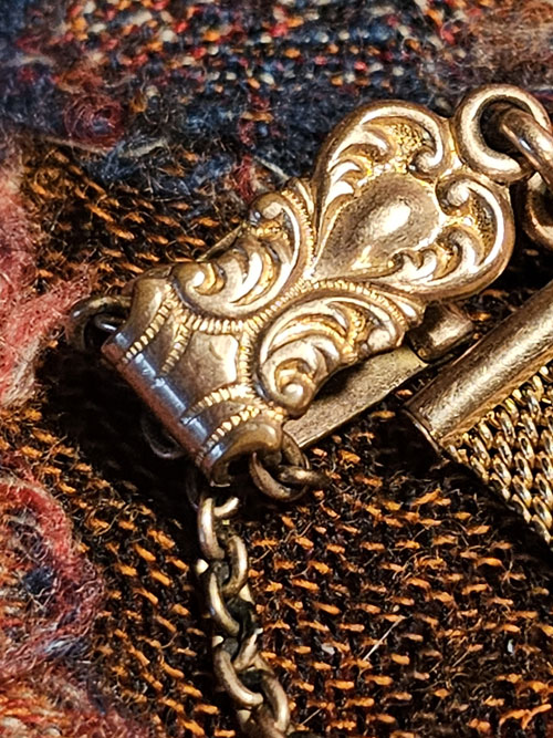 Victorian Men's Gold-Filled Watch Fob 