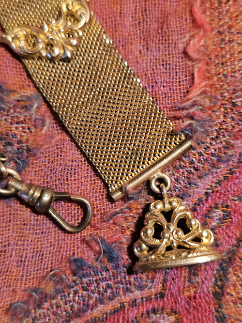 Victorian Men's Gold-Filled Watch Fob 