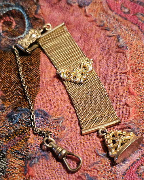 Victorian Men's Gold-Filled Watch Fob 