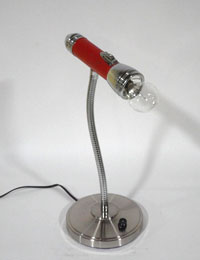 Lamp from repurposed