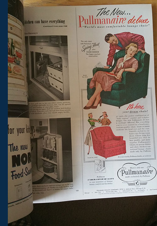 Pullman Ad - Better Homes and Gardens April 1953