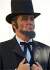 Abe Lincoln impersonator - LA