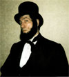 Abraham Lincoln impersonator