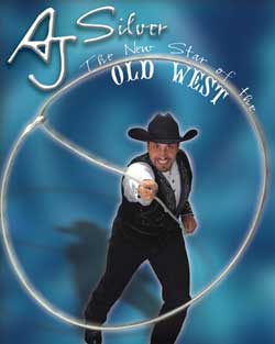 Rodeo Roper New York Cowboy AJ Silver