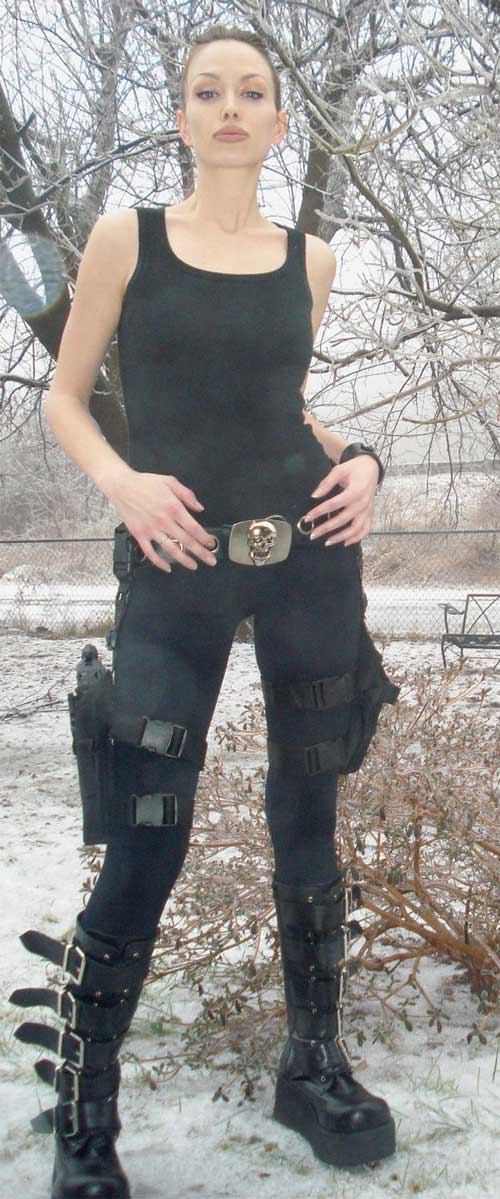 Lara Croft Impersonator