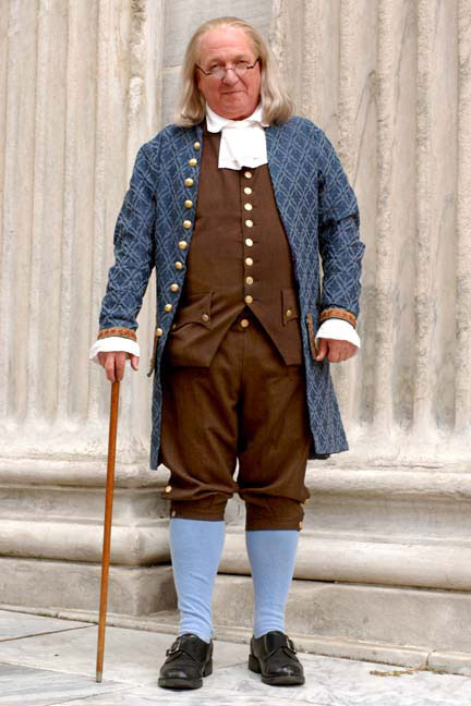 Ben Franklin Impersonator - Philadelphia