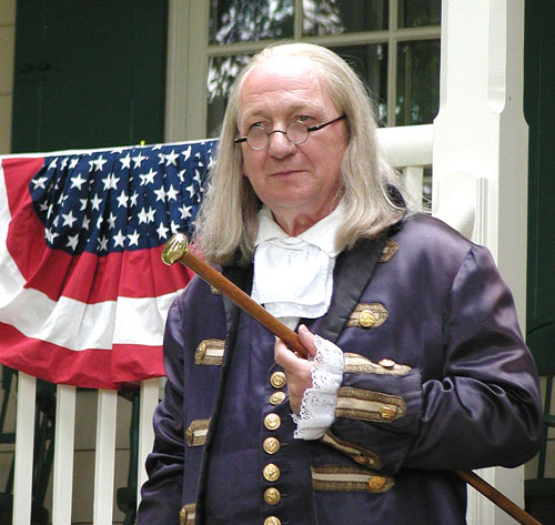 Ben Franklin Impersonator - Philadelphia