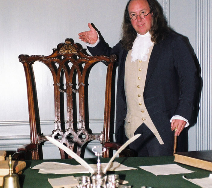 Ben Franklin Impersonator - Philadelphia