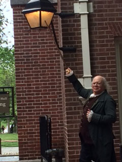 Ben Franklin Impersonator - Philadelphia