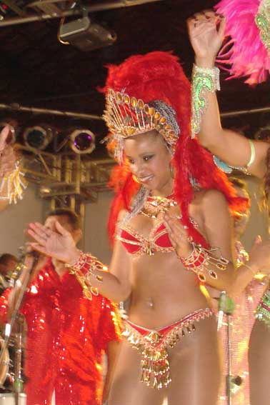 Brazilian Samba Dancers