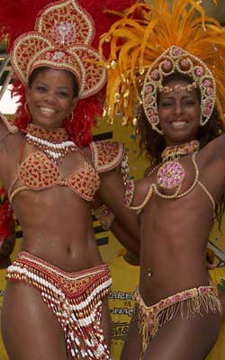 Brazilian Samba Dancers