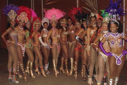 Brazilian Samba Dancers