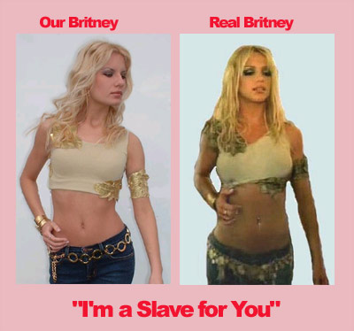 britney spears impersonator stamp