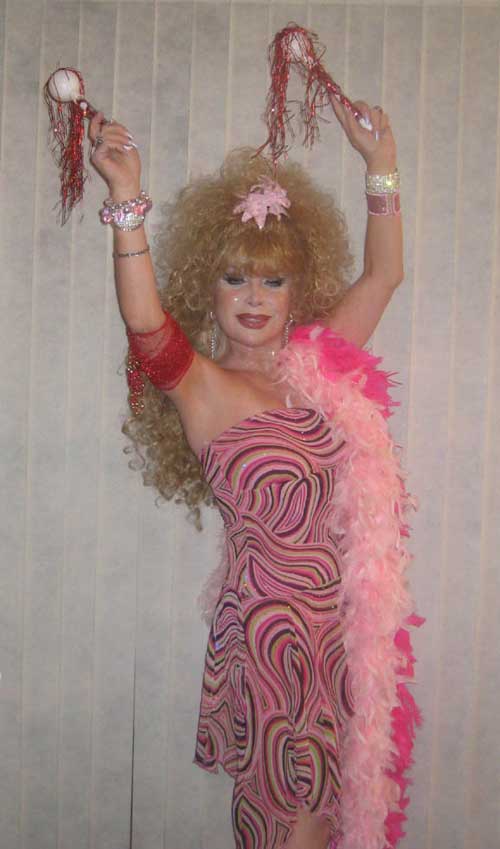 Charo impersonator