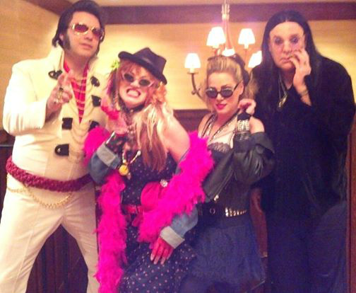 Elvis, Cyndi, Madonna, Ozzie Osborne