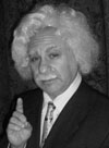 Albert Einstein lookalike - NYC