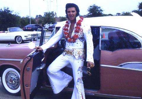 Elvis impersonator Houston Texas