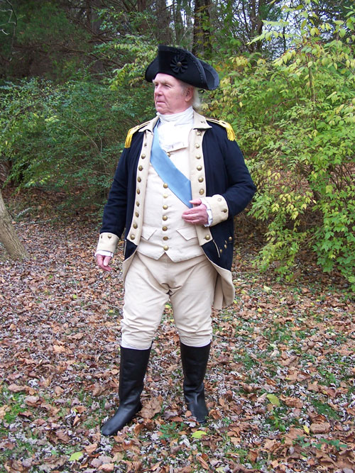 General George Washington lookalike - Philadelphia PA