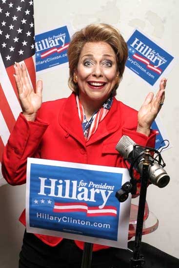 Hillary Clinton Impersonator