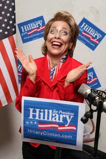Hillary Clinton Impersonator NJ
