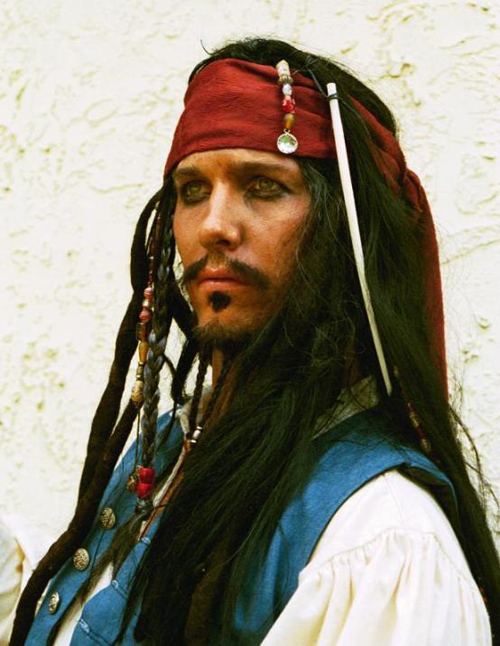 Captain Jack Sparrow impersonator - Orlando, FL