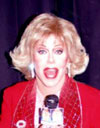 Joan Rivers impersonator