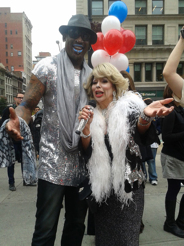 Joan Rivers impersonator - Celebrity Apprentice