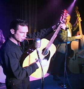 Johnny Cash impersonator  Las Vegas